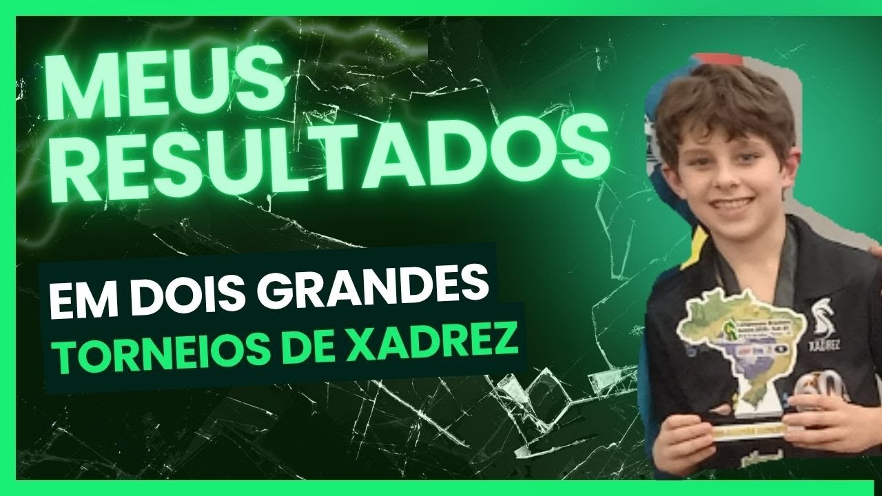 Meus resultados em dois grandes torneios🏆