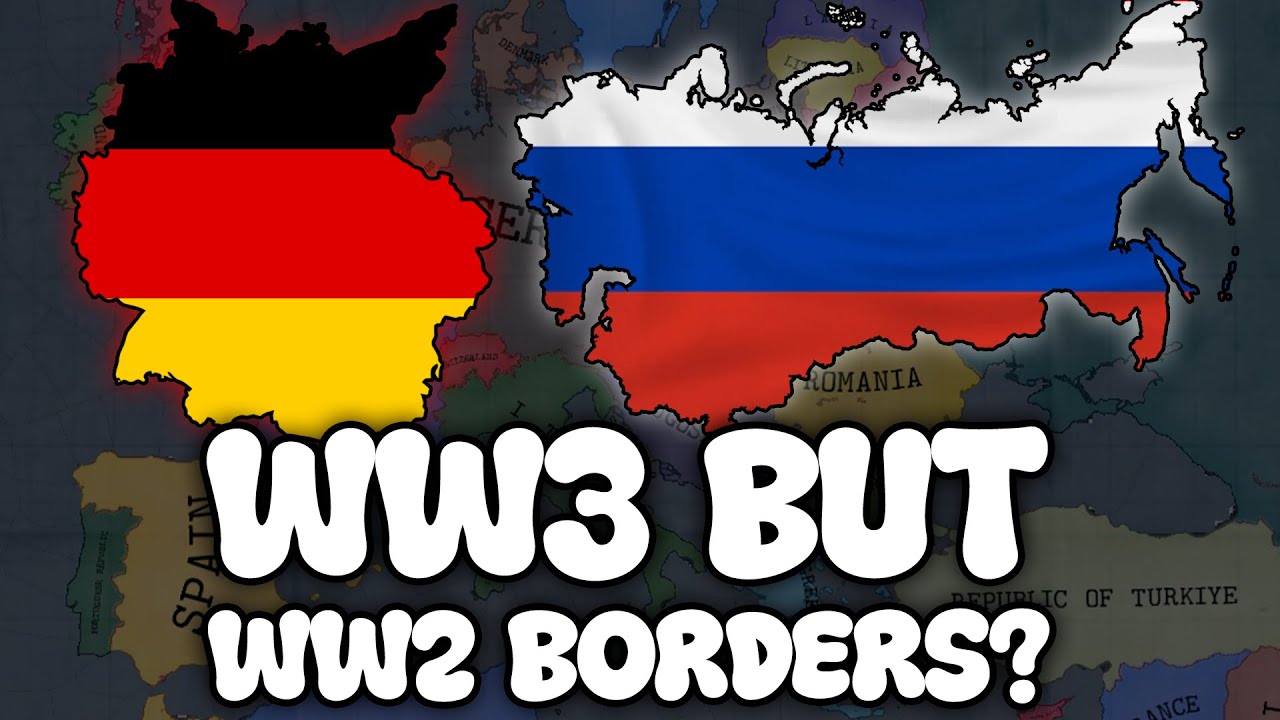 WW3 But WW2 Borders? - Hoi4 MD Timelapse