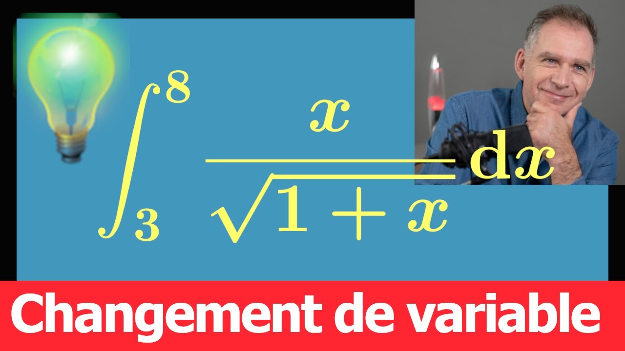 intégrale ♦ changement de variable ♦ Calculer ∫x/racine(1+x) dx ♦ primitive intégration mpsi pcsi
