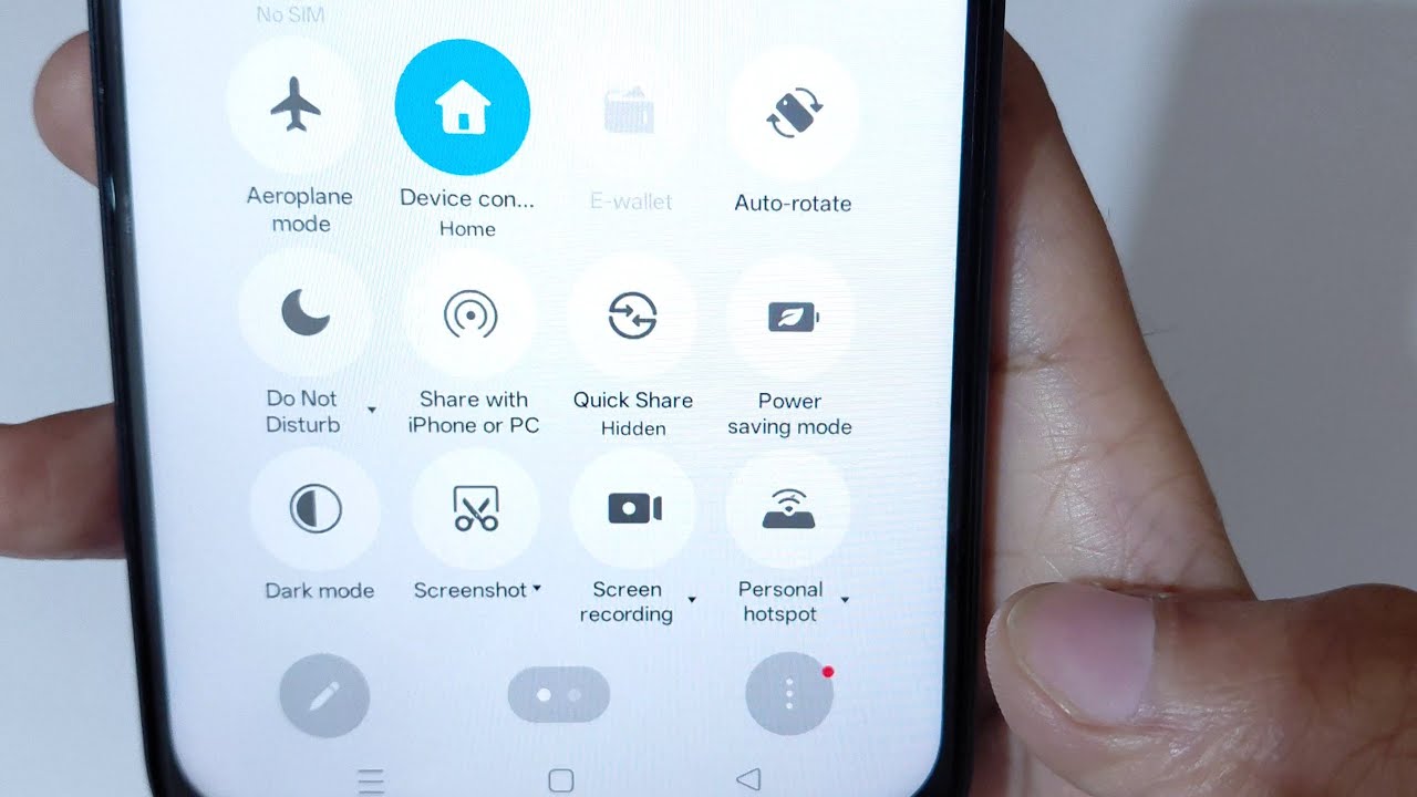 Как записать экран на OPPO A6 5G