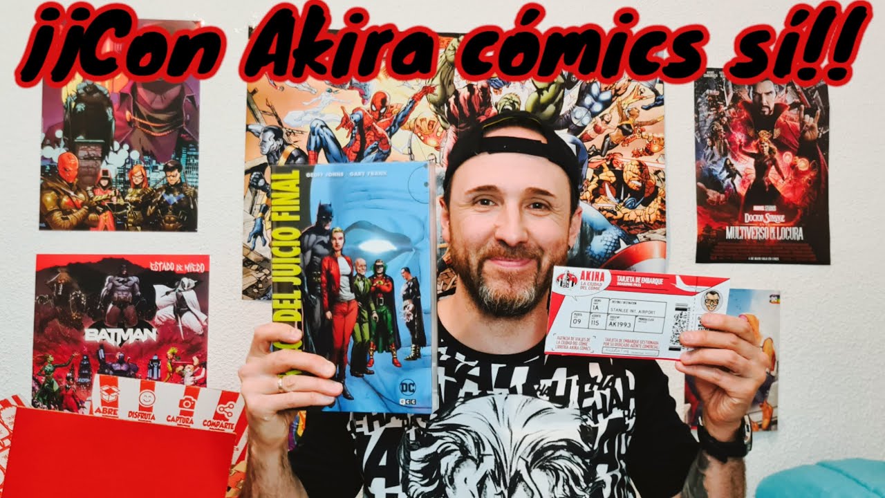 &iquest;Por qu&eacute; Akira C&oacute;mics es la mejor tienda de c&oacute;mics? Este #unboxing os lo muestra