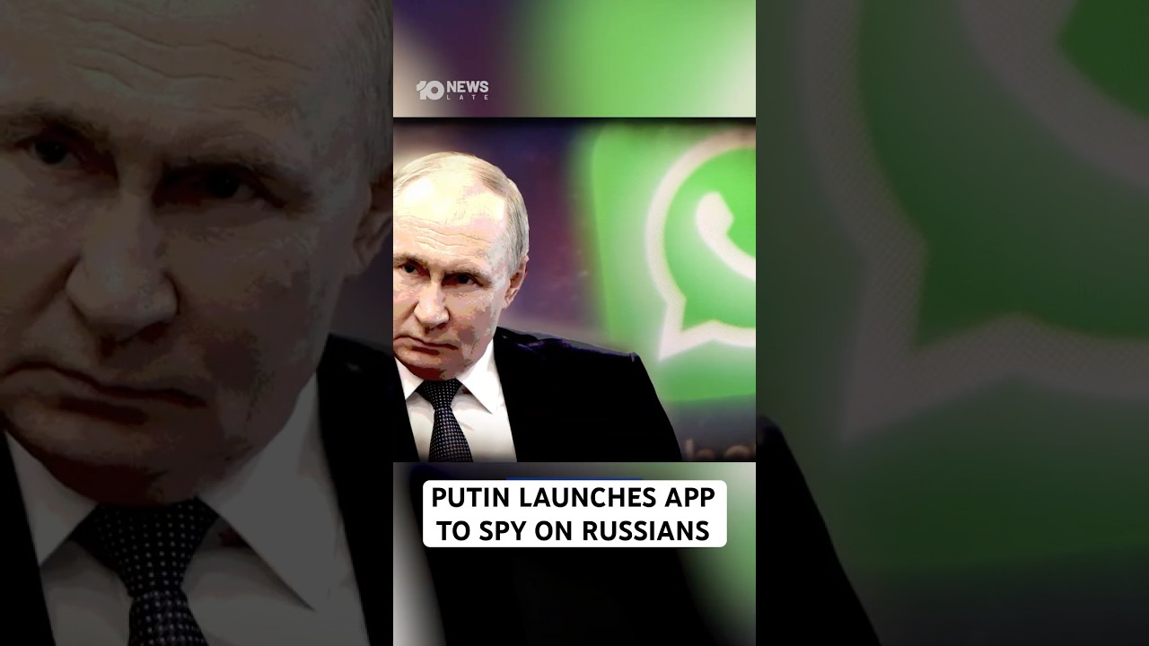 How Putin&rsquo;s New Messaging App Could Be Used To Spy On Russian Citizens | 10 News