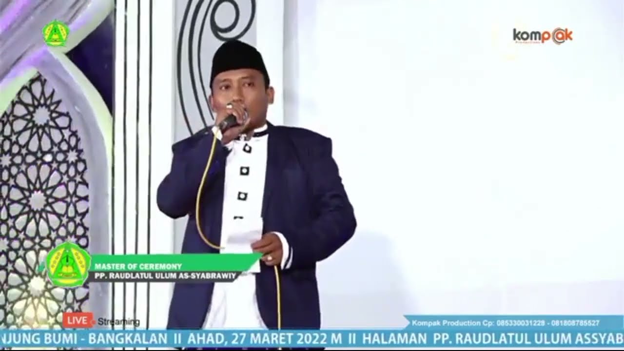 Pembukaan MC HAFLATUL IMTIHAN MD. Raudlatul ulum as-syabrawiy ke-52|| Planggiran Tanjungbumi.