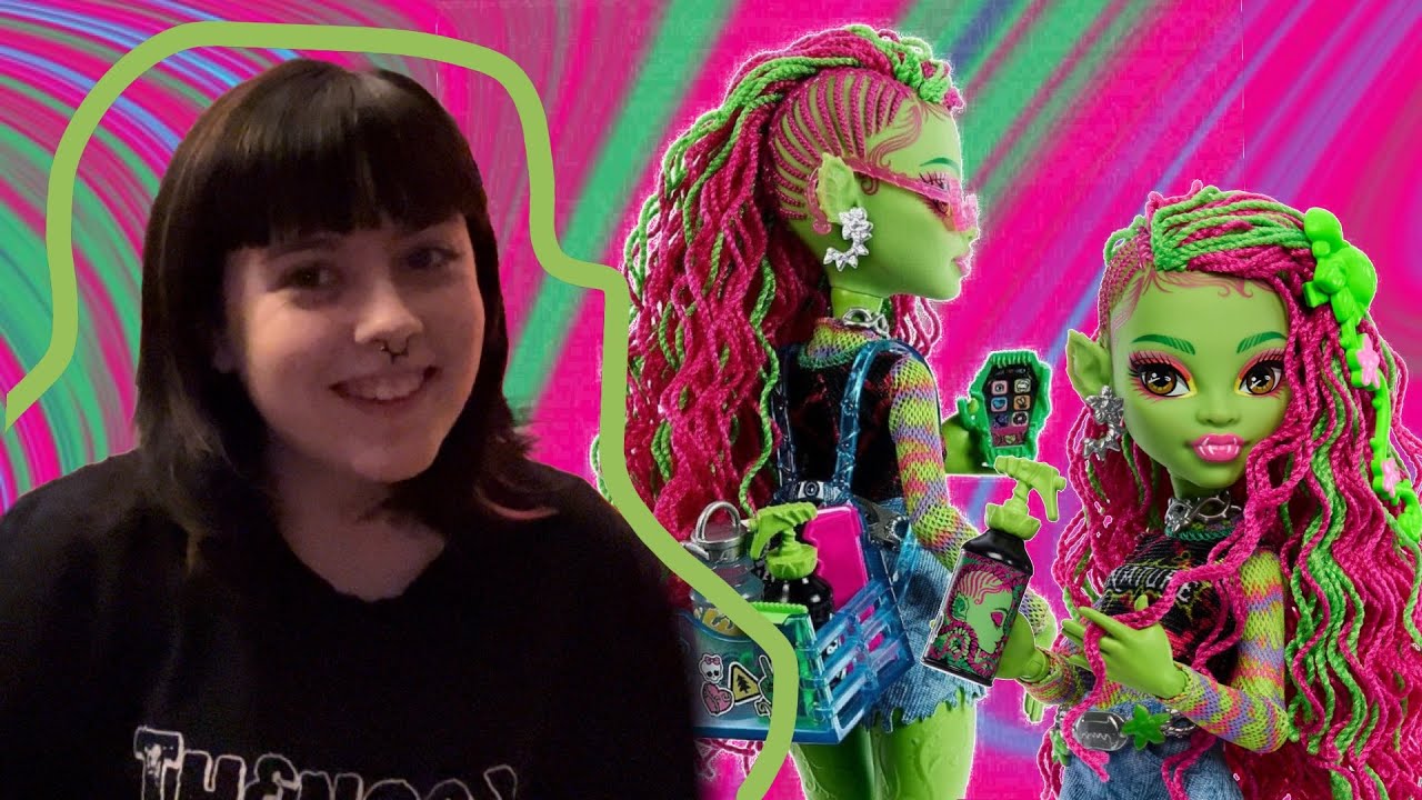 Monster High G3 Venus Mcflytrap UNBOXING
