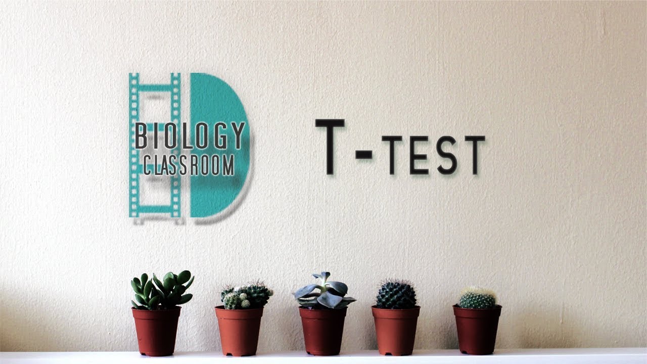 A-Level Biology - the t-test
