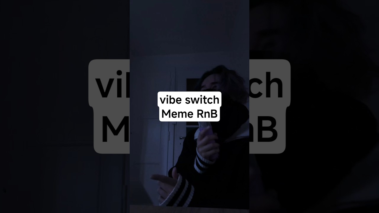 Meme lyrics into darkR&B = best music remix with unexpected vibe switch 