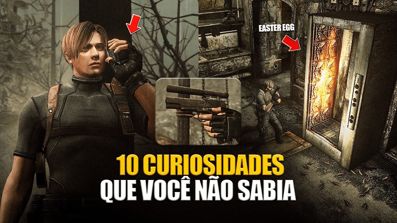 10 curiosidades que você não SABIA sobre RESIDENT EVIL 4 | PT.4