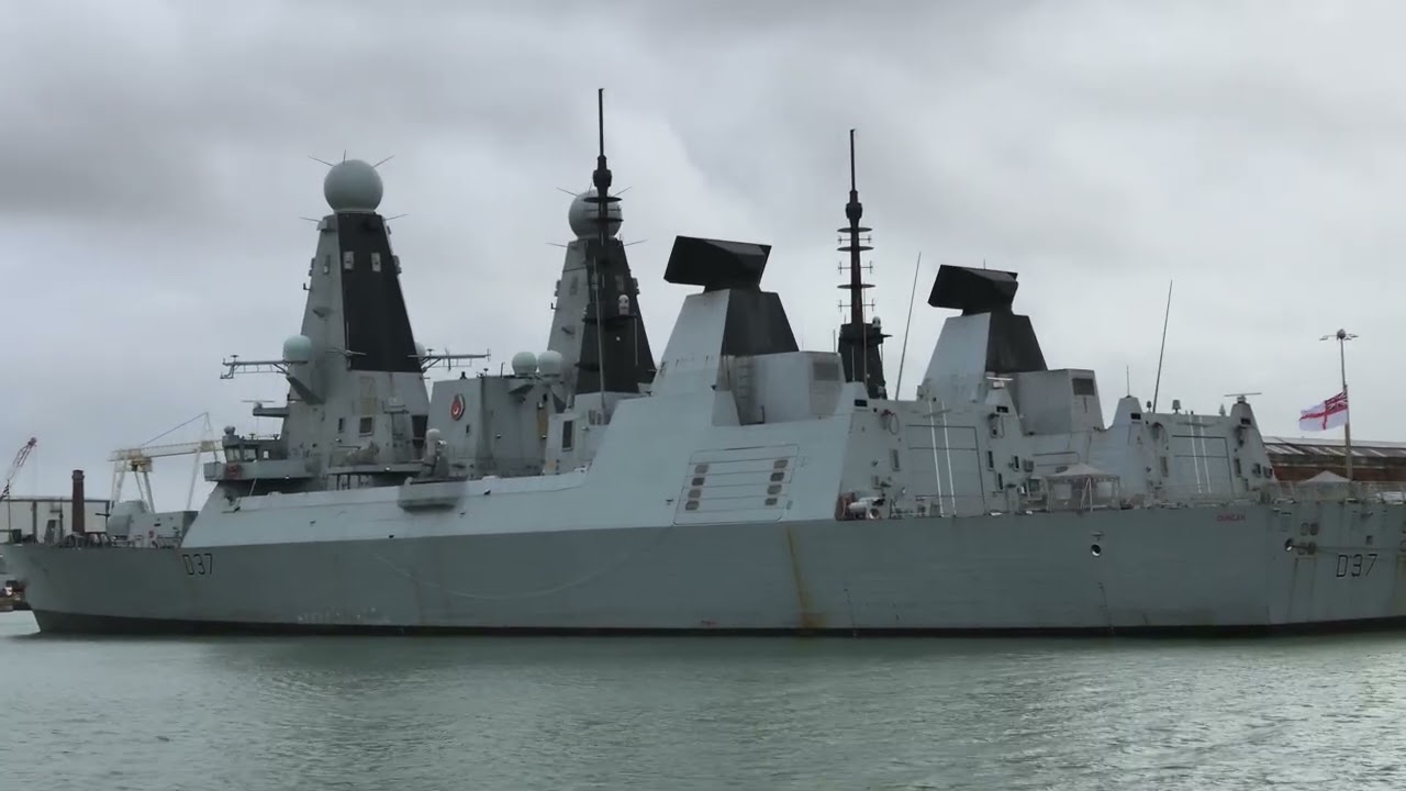 HMS Dragon, Portsmouth Harbour Tour