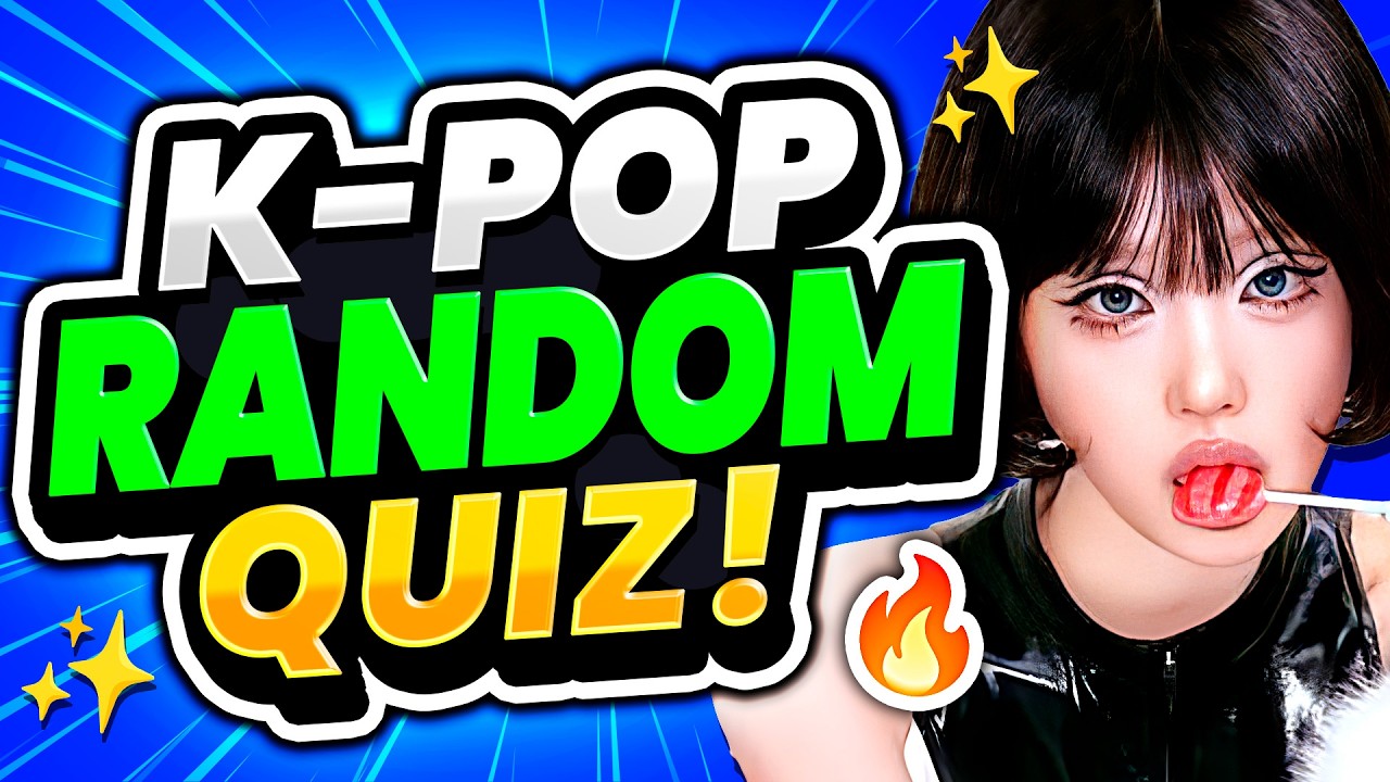 KPOP RANDOM QUIZ ⚡️ Multifandom Challenge!!