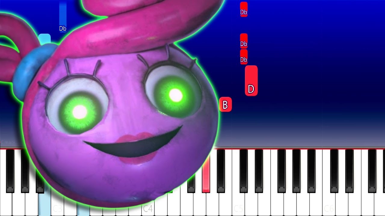 Mommy’s Here (Poppy Playtime Song) CG5 (Piano Tutorial)