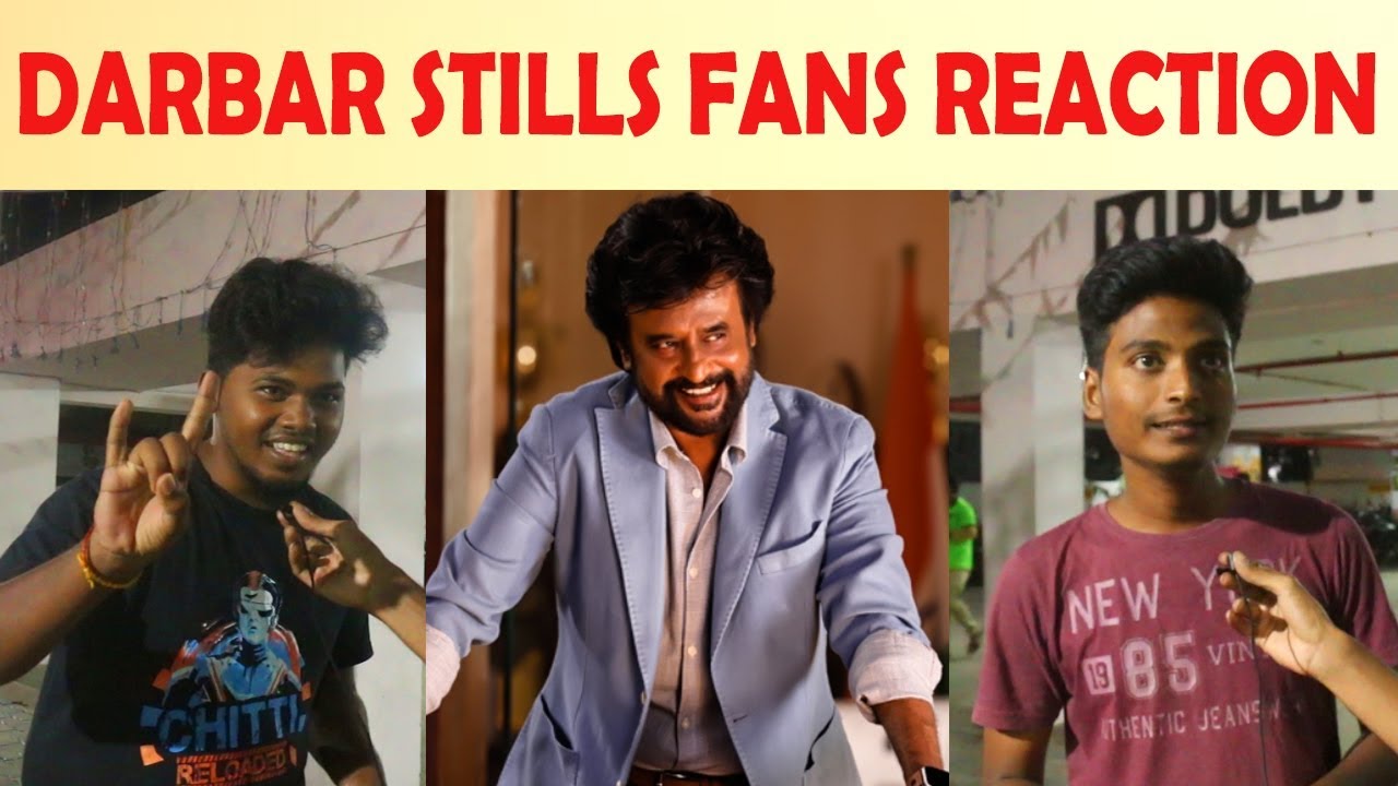 Rajini's Darbar Stills Fans Reaction | Super Star Rajinikanth