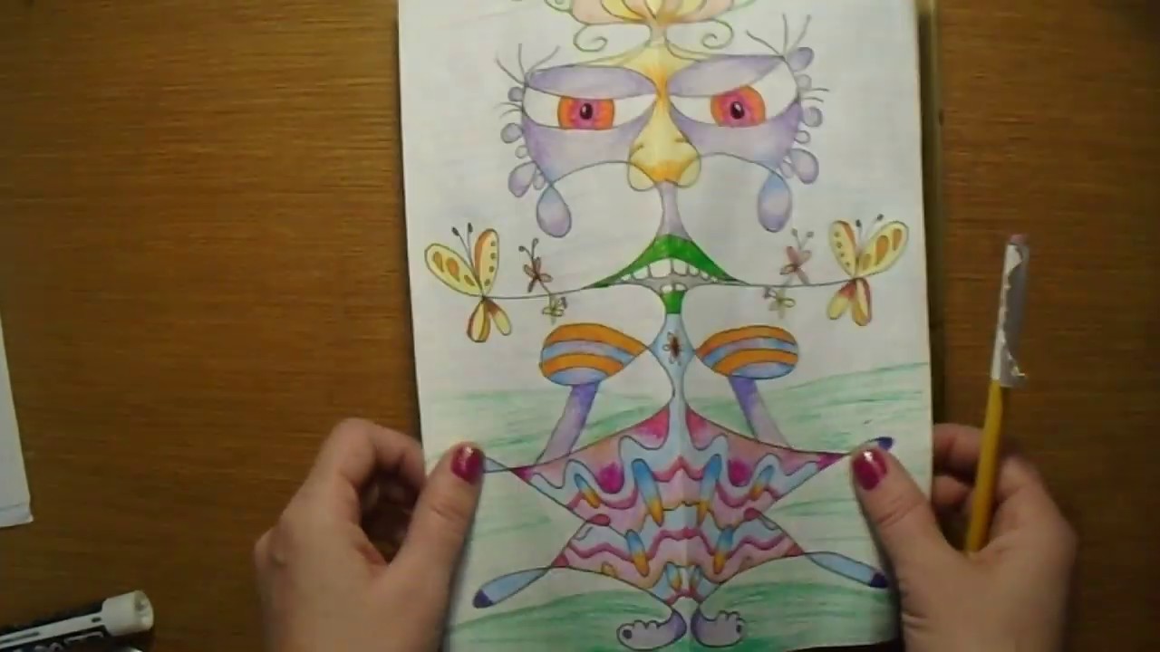 Name Monster Drawing