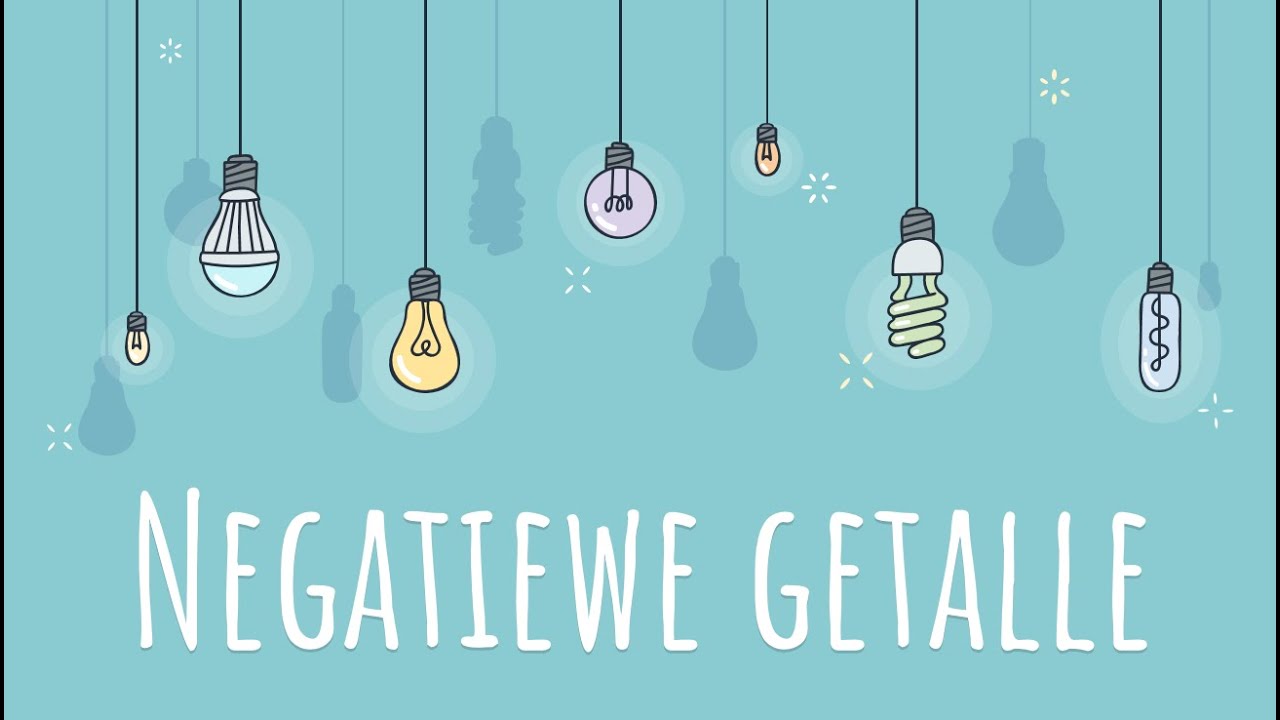 Negatiewe getalle