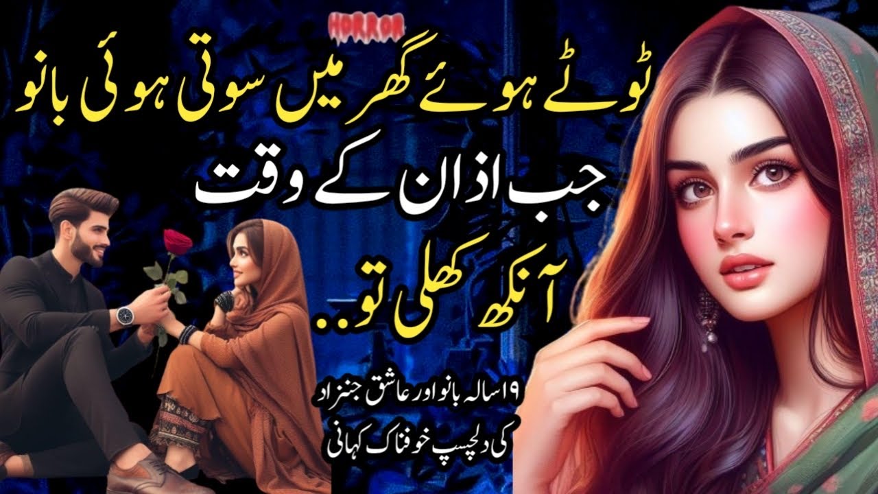 Totay Huey Ghr Mein Soti Hui Bano Jb Azan K Waqt Ankh Khuli Tw 19 Saala Bano Aur Ashique Jinzzad Ki