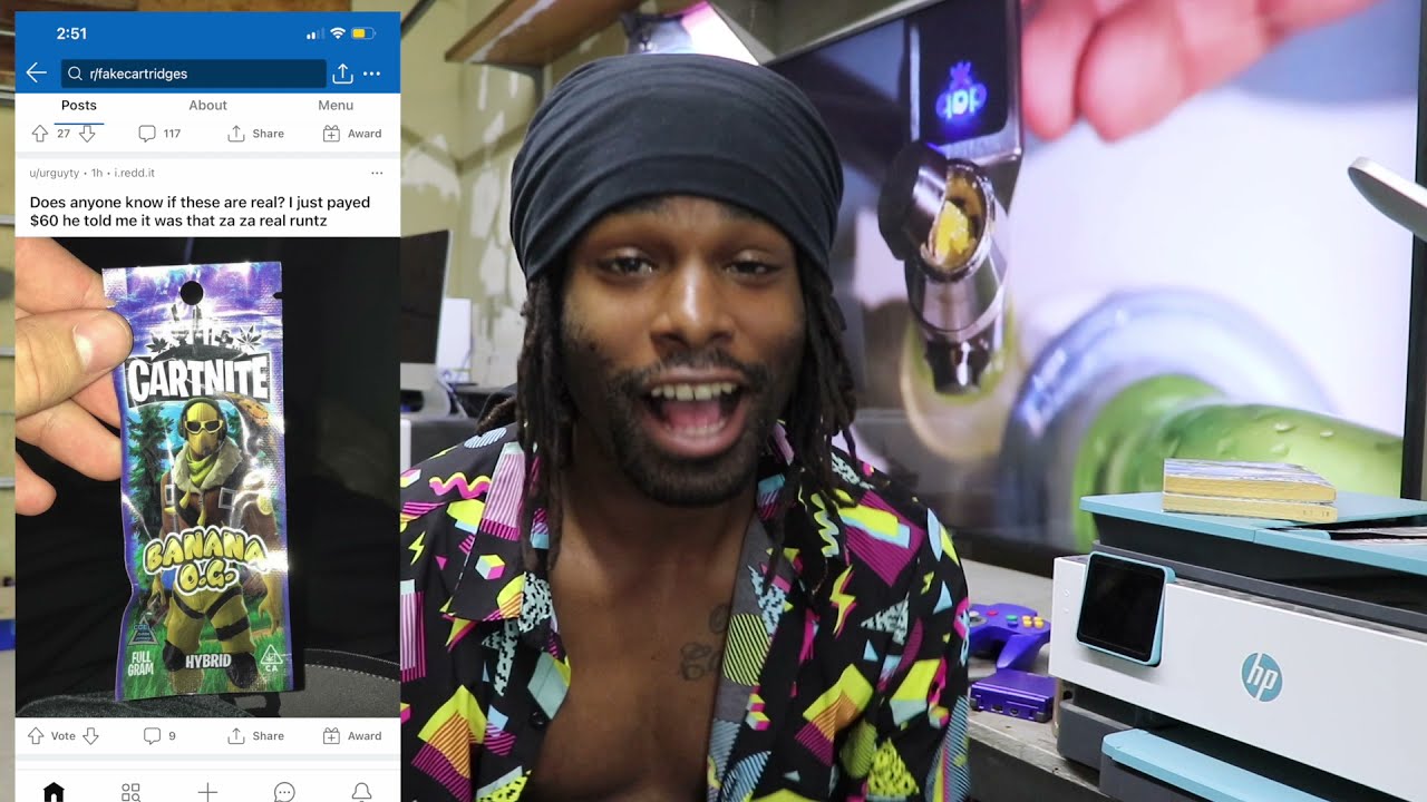 REACTING TO FAKE CARTS! BIG CHIEF AND GOLDCOAST CLEAR!