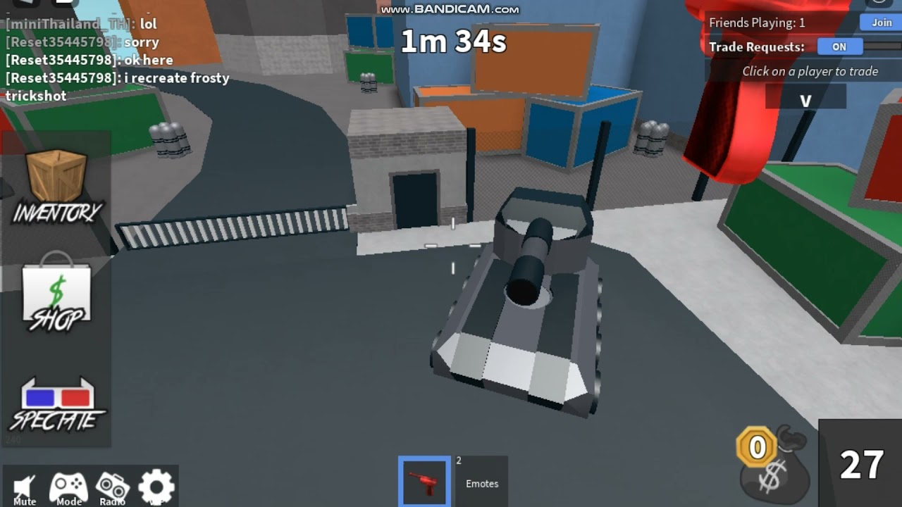 Recreating @ImFrosty Trickshot