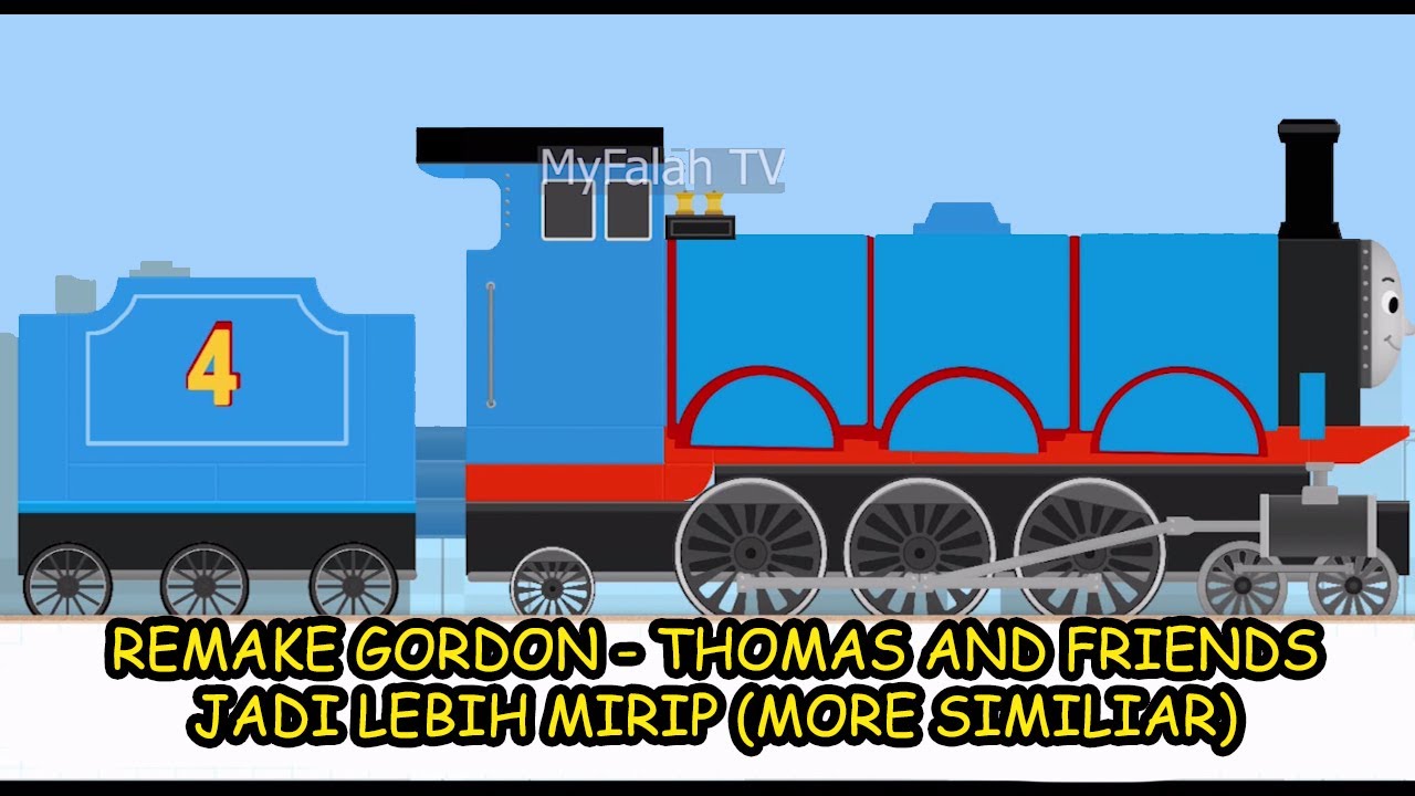 Make Gordon - Томас и друзья (ремейк) Персонаж Лабо Кирпичный поезд Игра