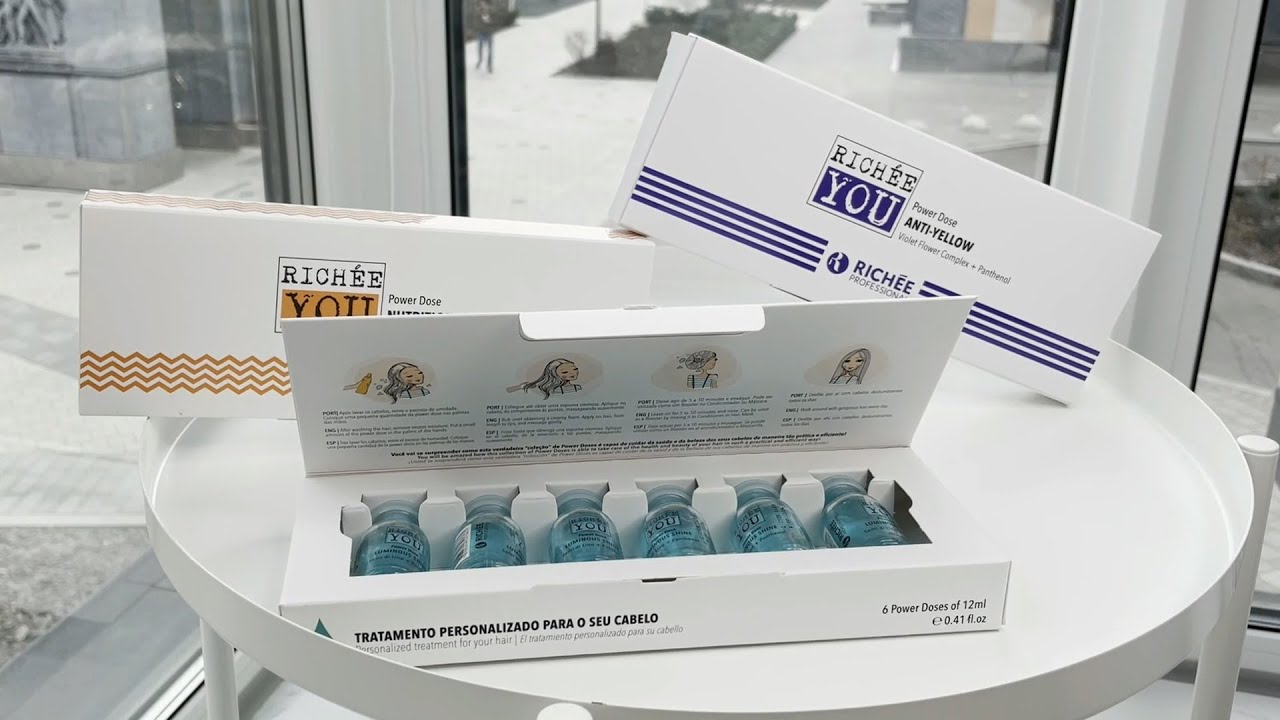 Ампулы Richee Профессиональный домашний уход. Магазин кератина Hair Expert.