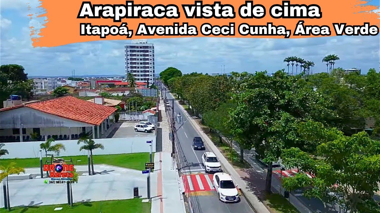 Arapiraca Vista de Cima, Itapo&aacute;, &Aacute;rea Verde, Avenida Ceci Cunha.