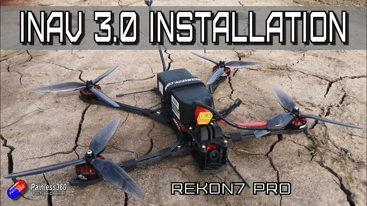 Rekon7 PRO: INAV Setup and Test Flight (including RTH!)
