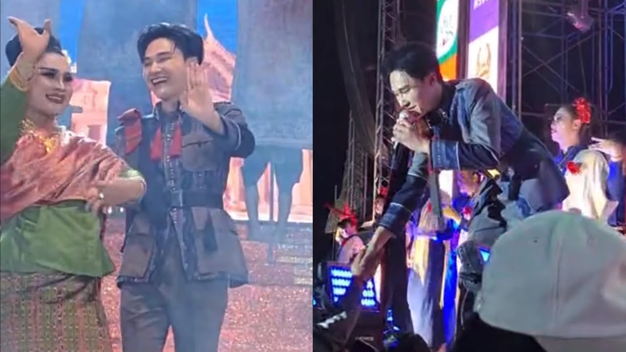 สะออนสาวเรณู “พระเอกเสียงอ้อนท็อป นรากร” ฟ้อนงามๆ ยิ้มหวานๆ กำลังใจหน้าเวที ฉ่ำมาก!! 