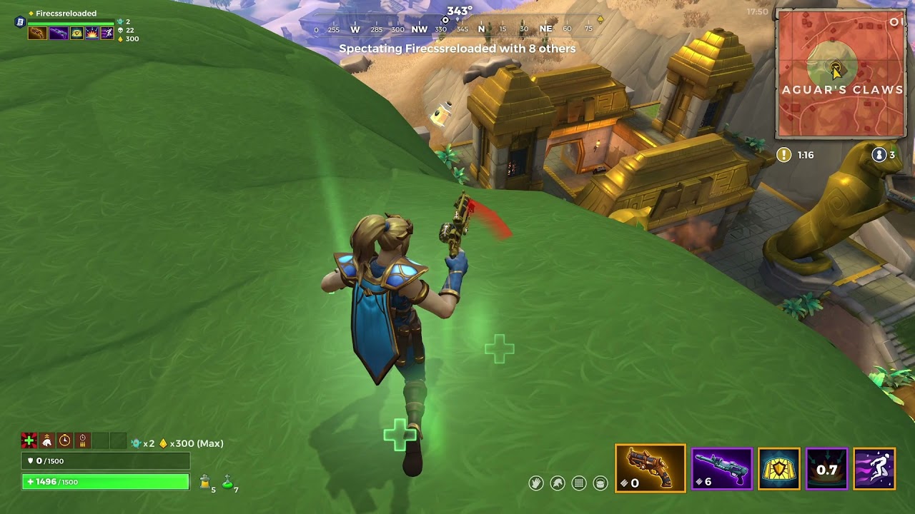 This is how you cheat speed hack in Realm Royale Funny Video