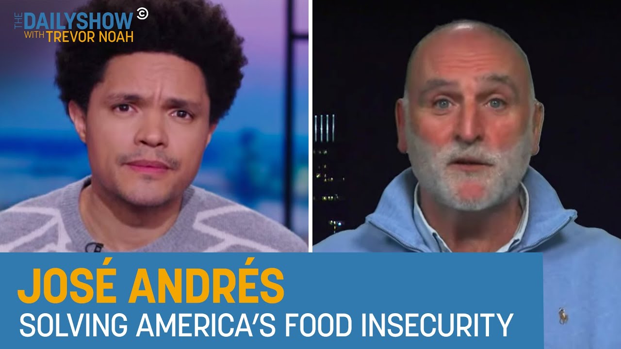 Jos&eacute; Andr&eacute;s - Finding Solutions for Food Insecurity | The Daily Show