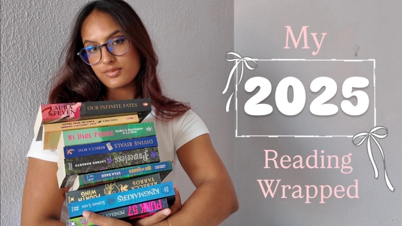 2025 reading wrapped | all the books i read, review  & rating (no spoilers)