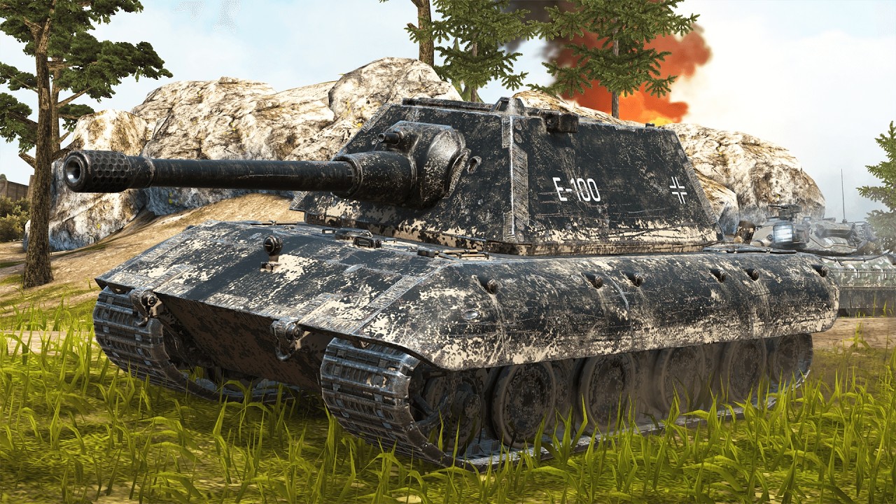 FV4202 и E 100 ● WoT Blitz