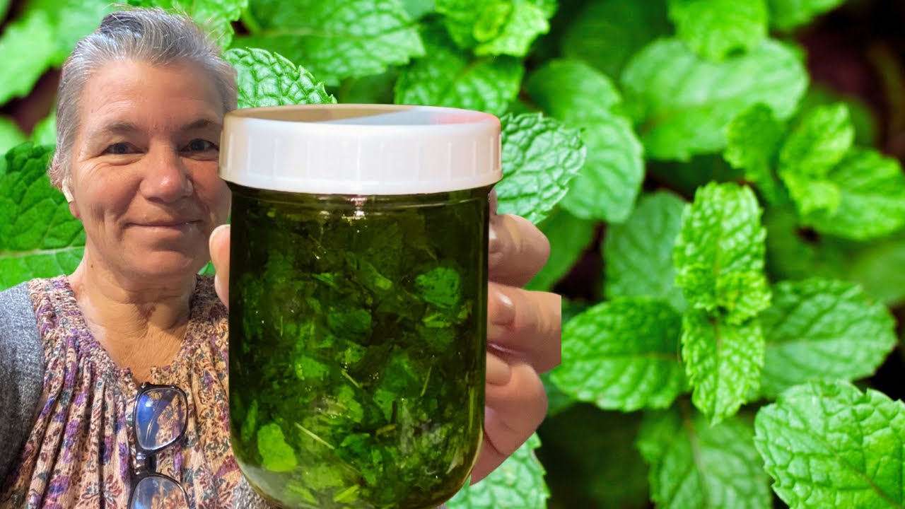 Homemade Mint Extract