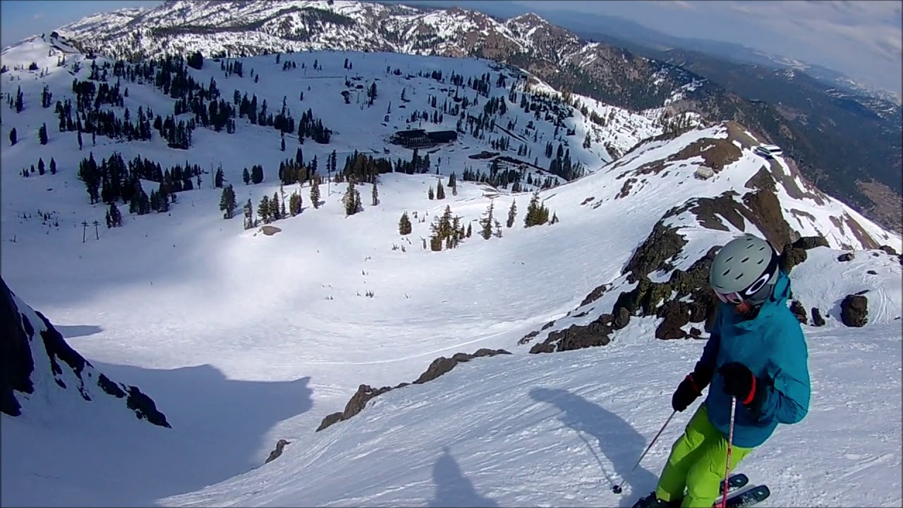 Palisades (National Chute) at Squaw Valley, CA