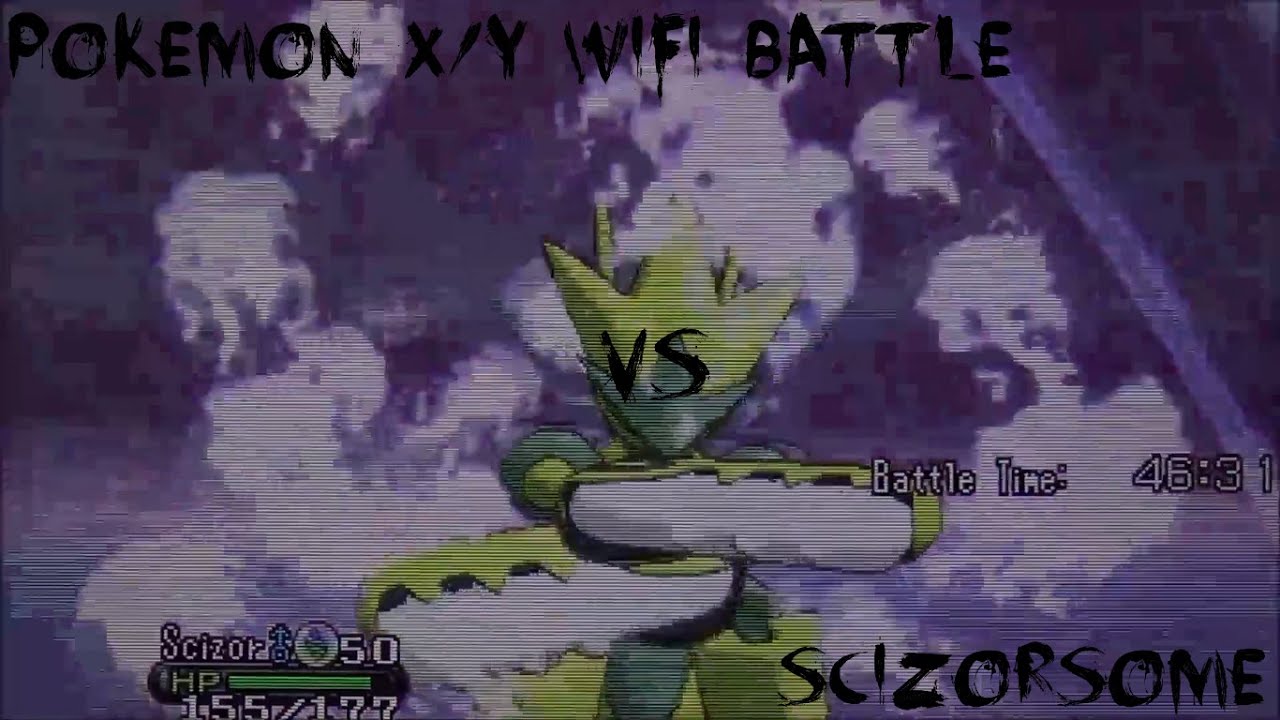 Live Pokemon X/Y WiFi Battle vs Scizorsome! An ORSOME Rematch!