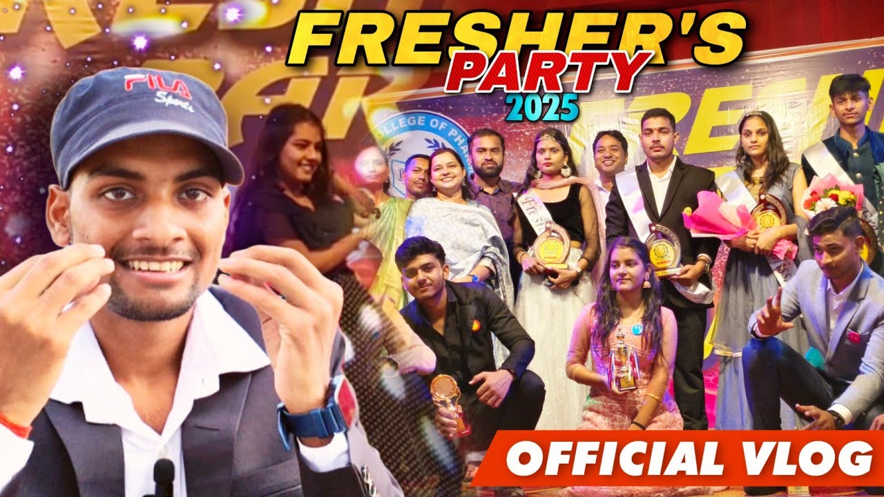 We Celebrate ✨ Fresher's Party In - Mission College Of Pharmacy 2025 | Fresher Party Vlog | Vlogger 