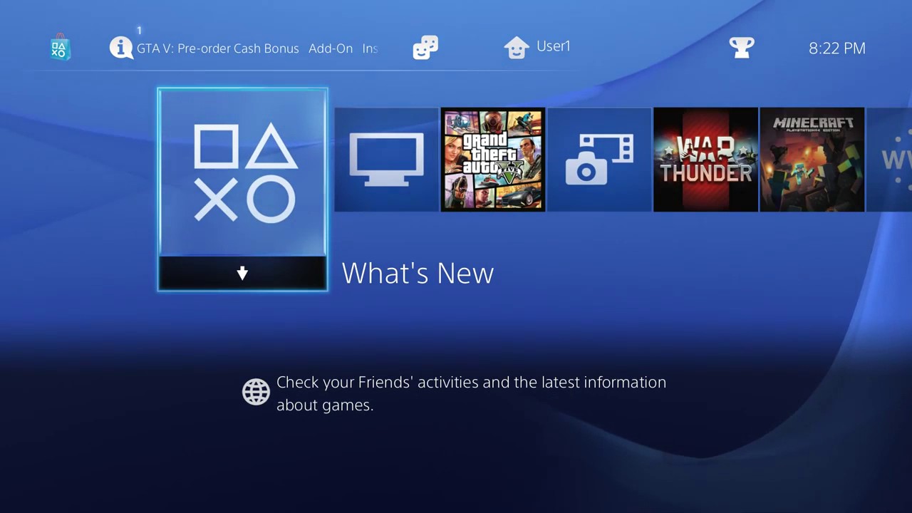 ps4 main home menu music , playstation 4 system music by BGM