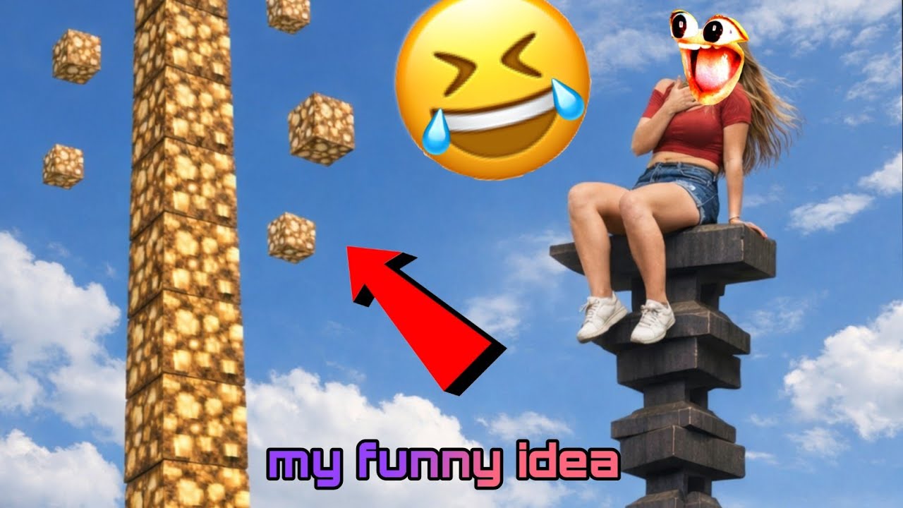 My funny idea 😂 (Minecraft)