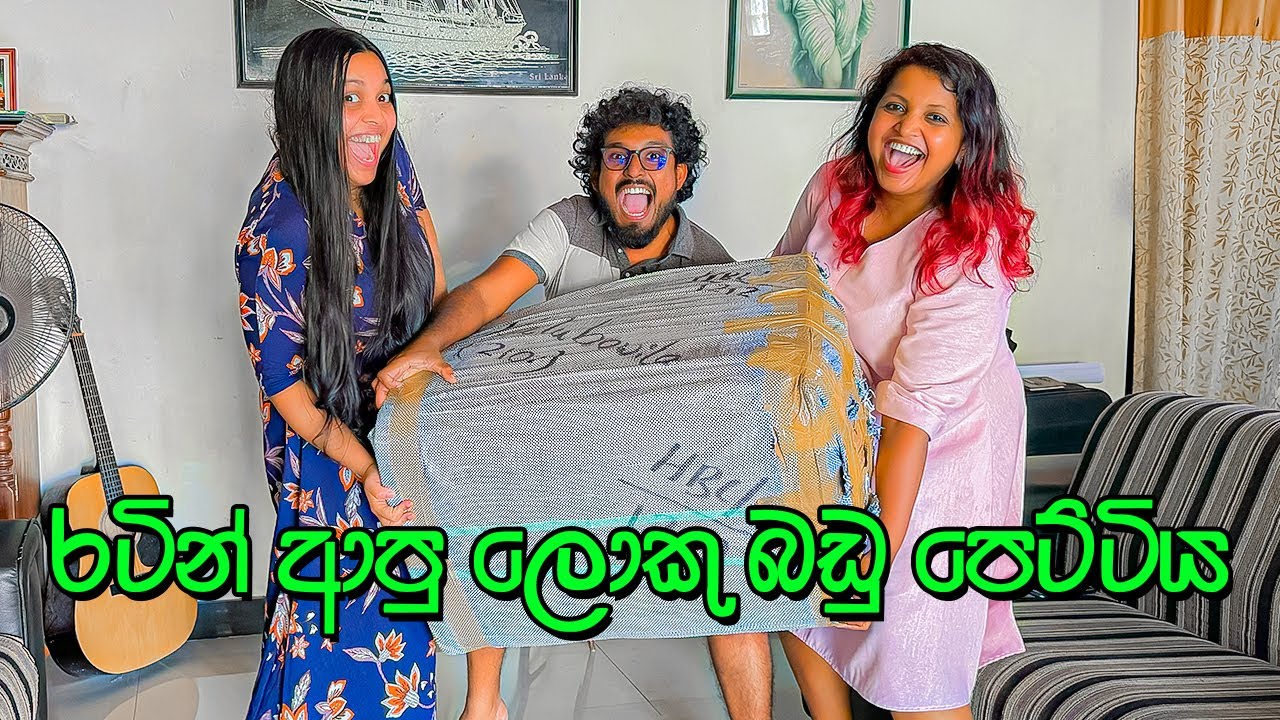 පිටරට බඩු පුරවපු ලොකු පෙට්ටිය  - VLOG 282