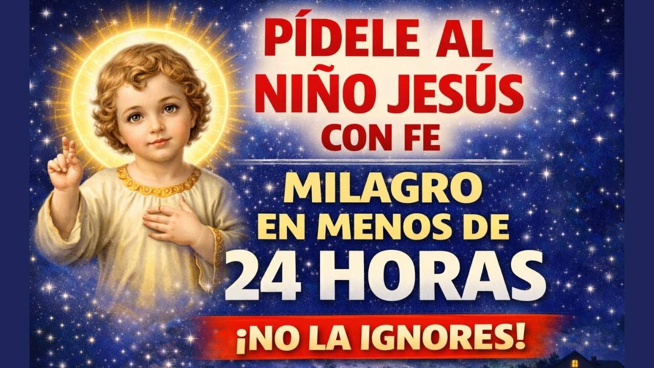 🙏 ORACIÓN AL NIÑO JESÚS QUE NO PUEDES IGNORAR | Entrégalo Todo y Duerme en Paz