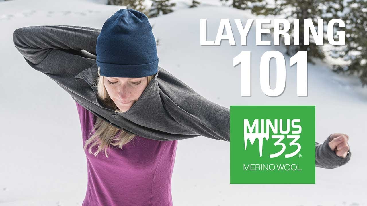 Layering 101 with Minus33 Merino Wool
