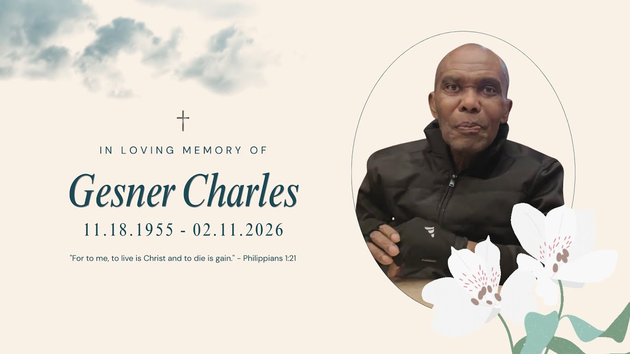 Gesner Charles  - Funeral Presentation