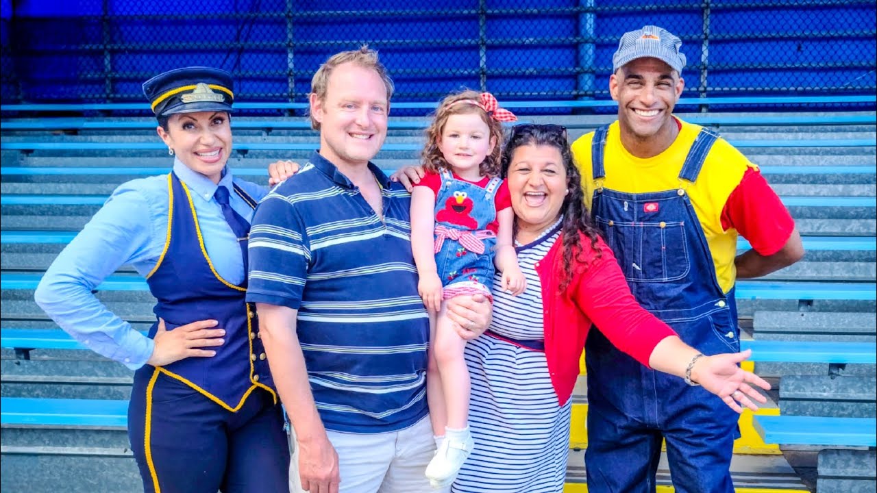 Family Fun at Choo Choo Soul's Show At Sesame Place!