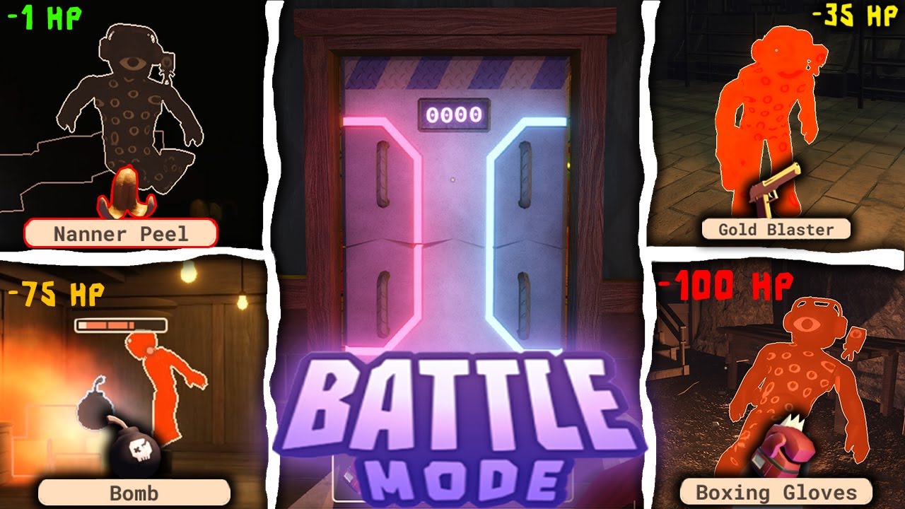 ROBLOX: DOORS Battle Mode All the objects are against you