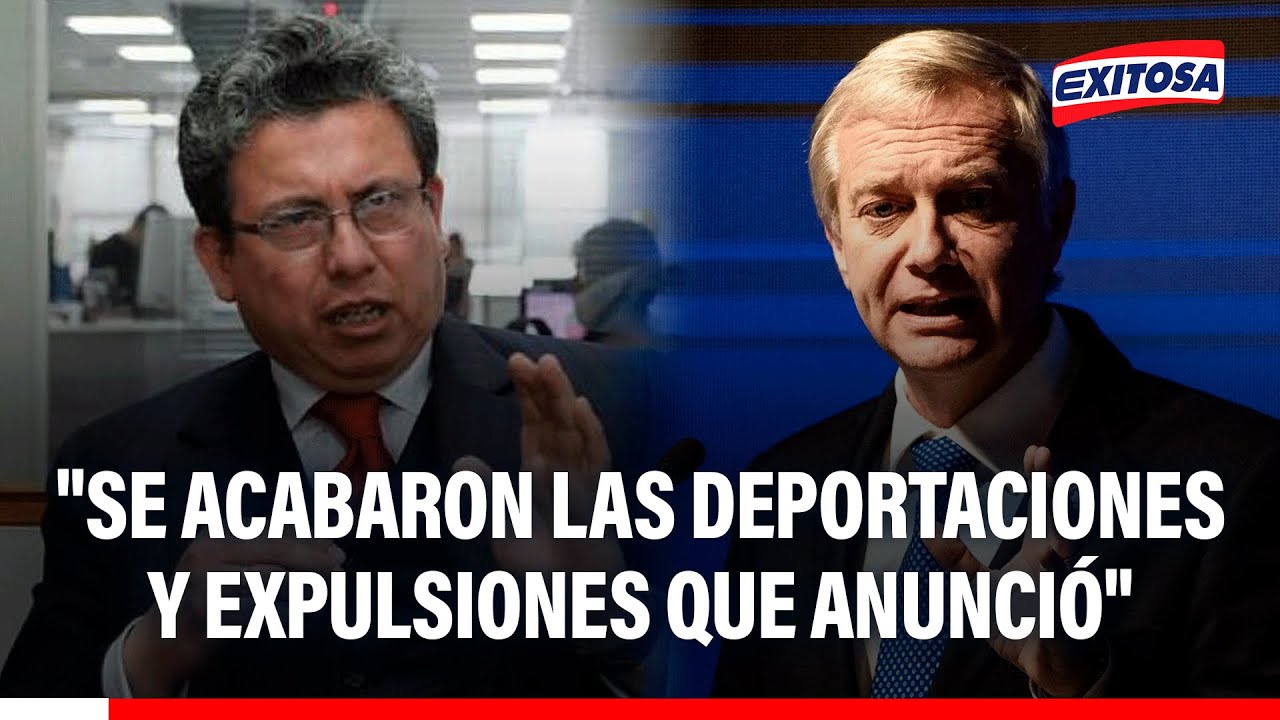 🔴🔵 Rodríguez Mackay sobre Antonio Kast: "Se acabaron las deportaciones y expulsiones que anunció"
