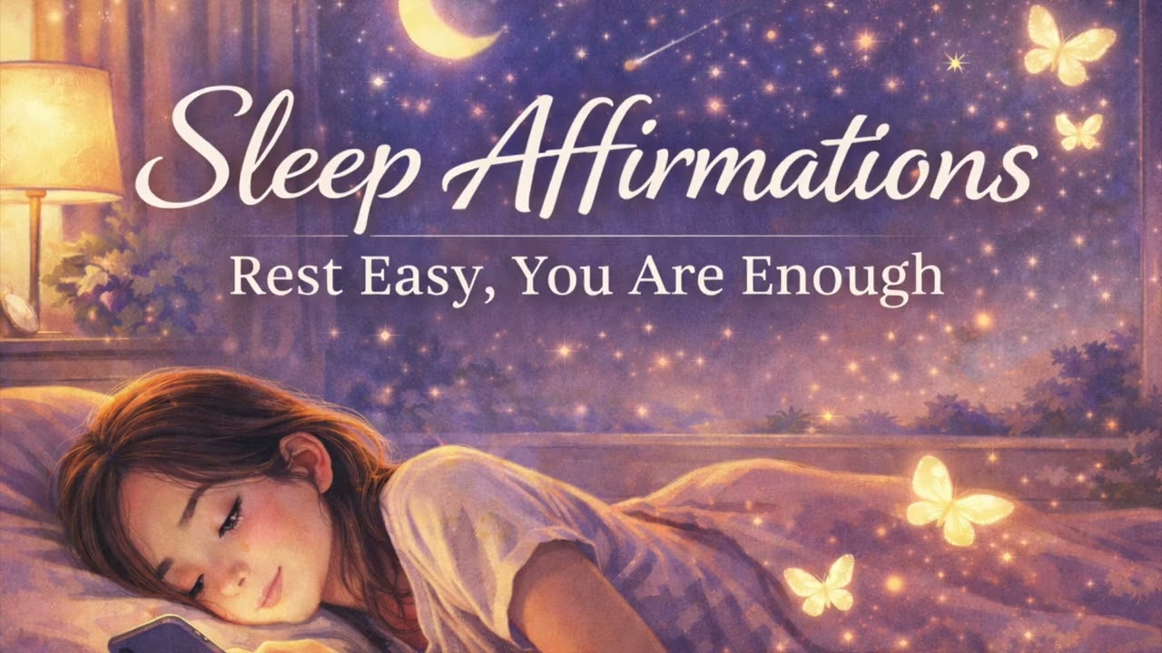 Sleep Affirmations – Soft Nights for a Quiet Mind｜心が静かになるやさしい夜の自己肯定（200 Minutes Deep Sleep）