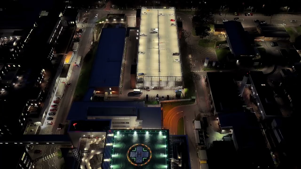 🚁 Behind the scenes at Queen Alexandra Hospital helipad 🚁