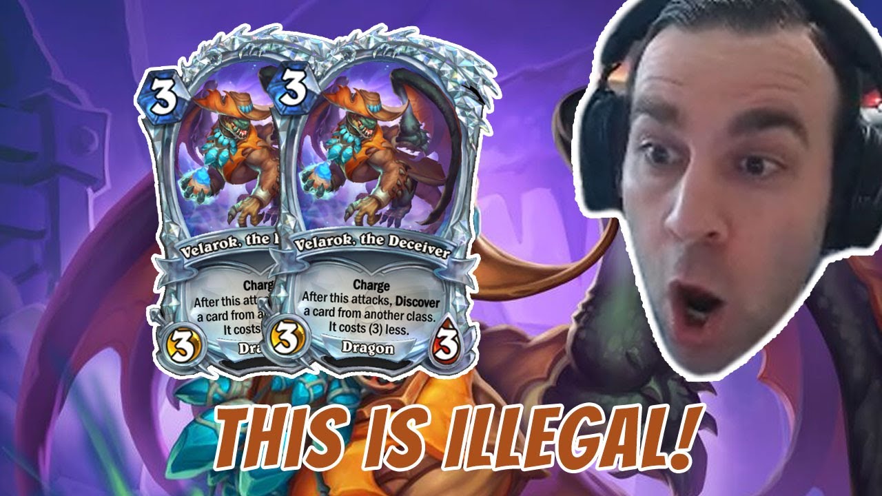 Insane DOUBLE Velarok Rogue Run! - Hearthstone Arena