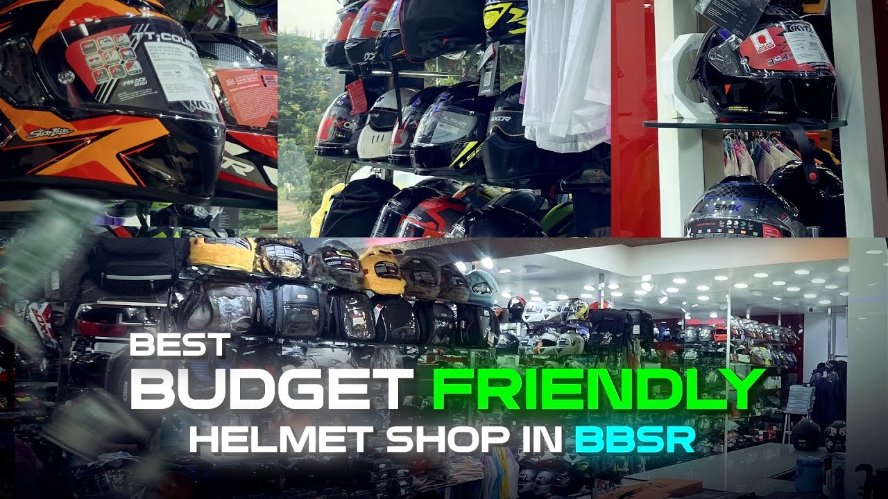 Best Budget Friendly Helmet Shop In BBSR😱 | All Helmets Are Available In This Shop 👍|