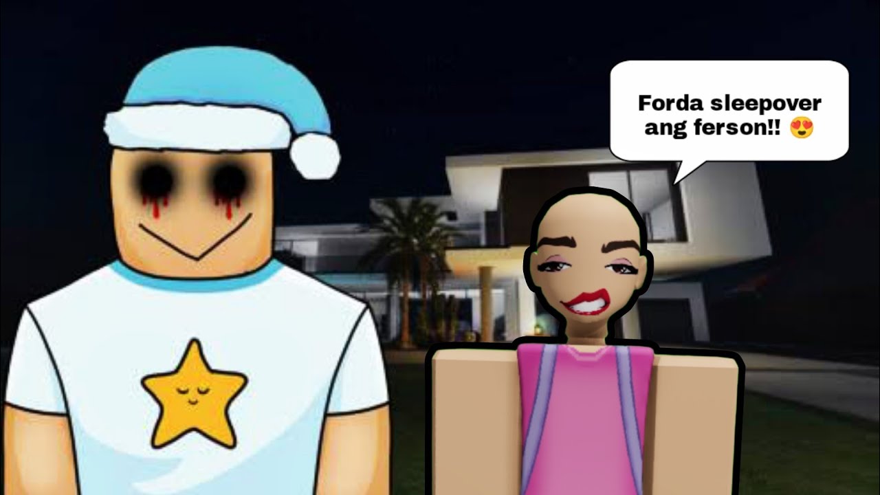 Roblox: Ночевка в гостях! 😨