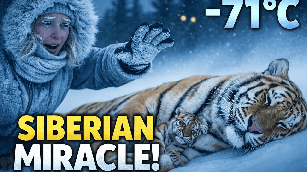 She Saved a Freezing Mother Tiger & Cub at -71°C in Siberia… Then the Wild Did THIS  | HFY