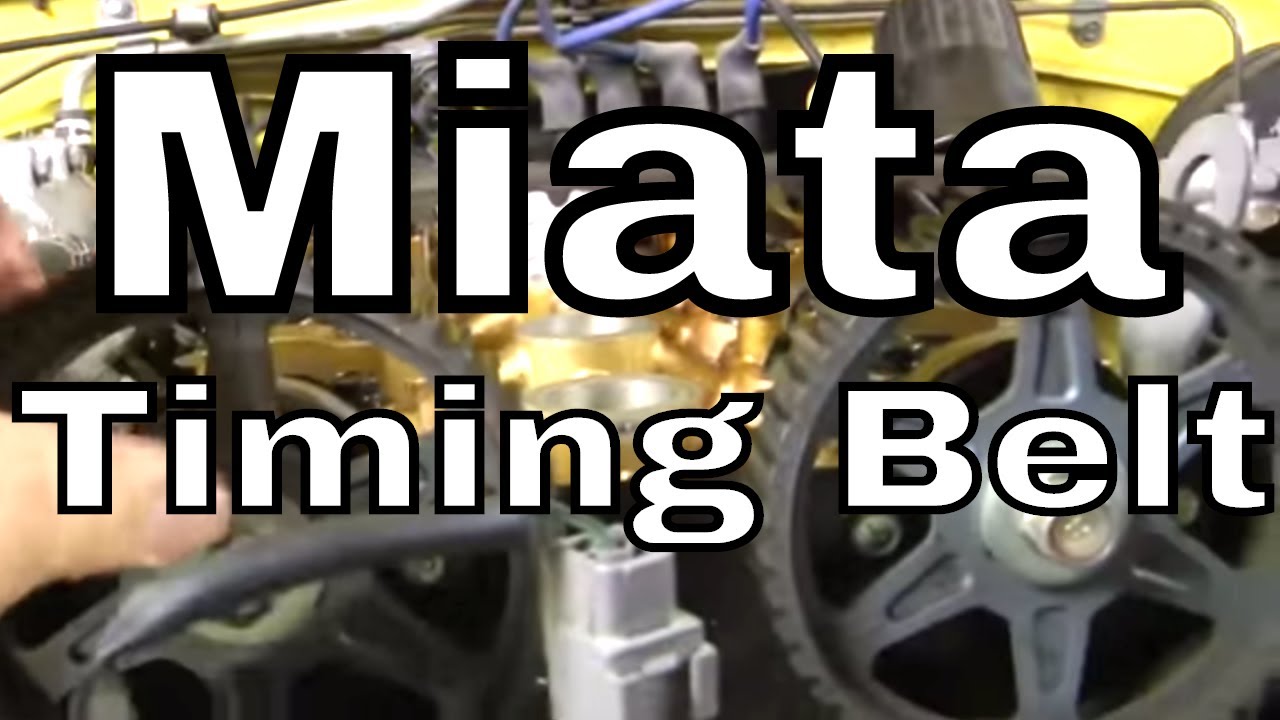 Замена ремня ГРМ на Miata