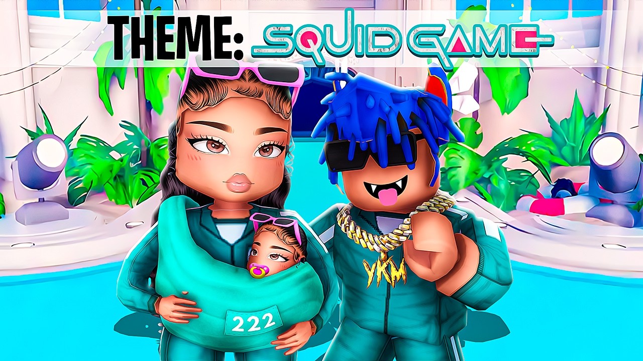 Buying SQUID GAME Themes With My BOYFRIEND in DRESS to IMPRESS